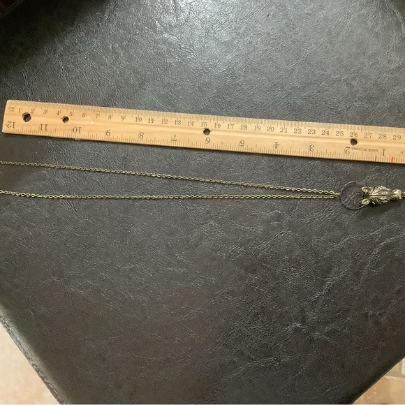 Unique & Sparkling Gold and Black Zebra Pendant Necklace. NWT - Picture 11 of 13